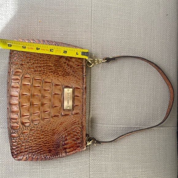 Brahmin Crocodile Shoulder Bag - Picture 3 of 6
